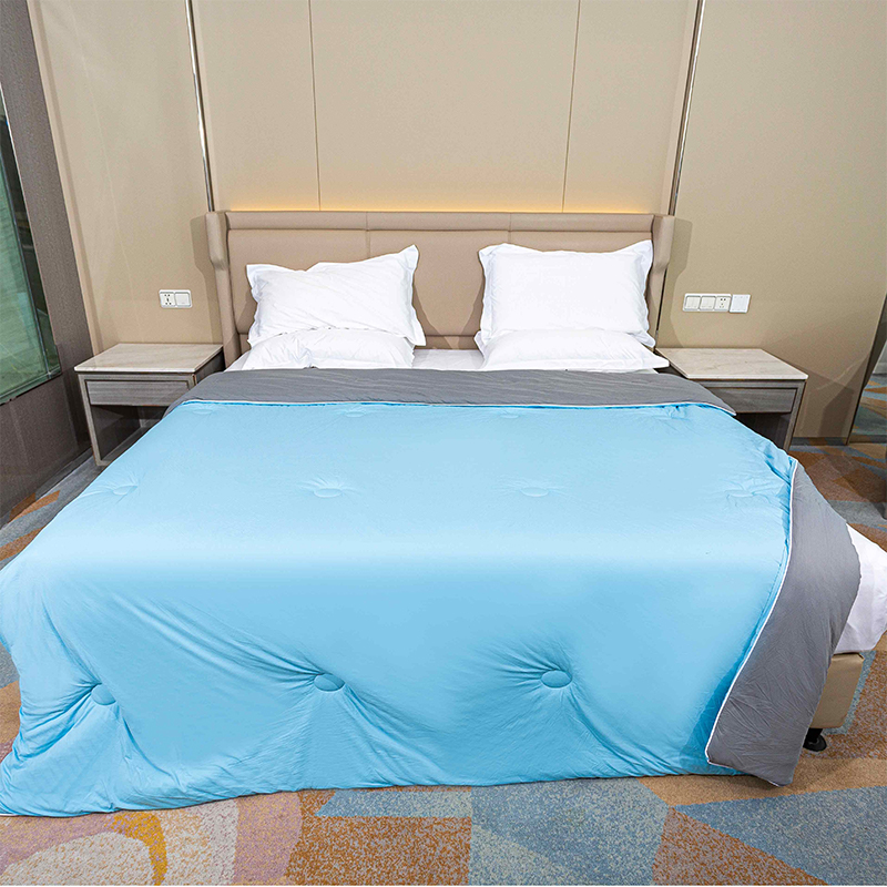 Duplex, postesidided refrigerationem consolatori ad calidum dormientibus - Omnia-Season Lightweight mollis FORTOMBRILIS Refrigerant Sulla Duvet